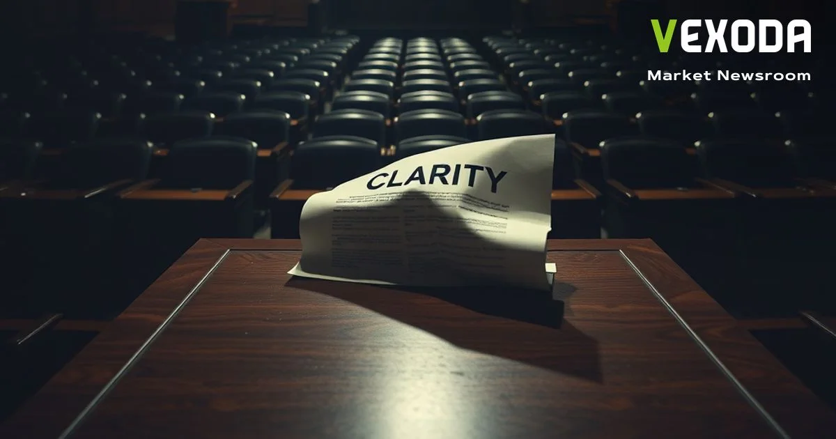 العملات المشفرة تسعى للوضوح التنظيمي مع انتكاسة قانون الوضوح (CLARITY Act) في مجلس الشيوخ