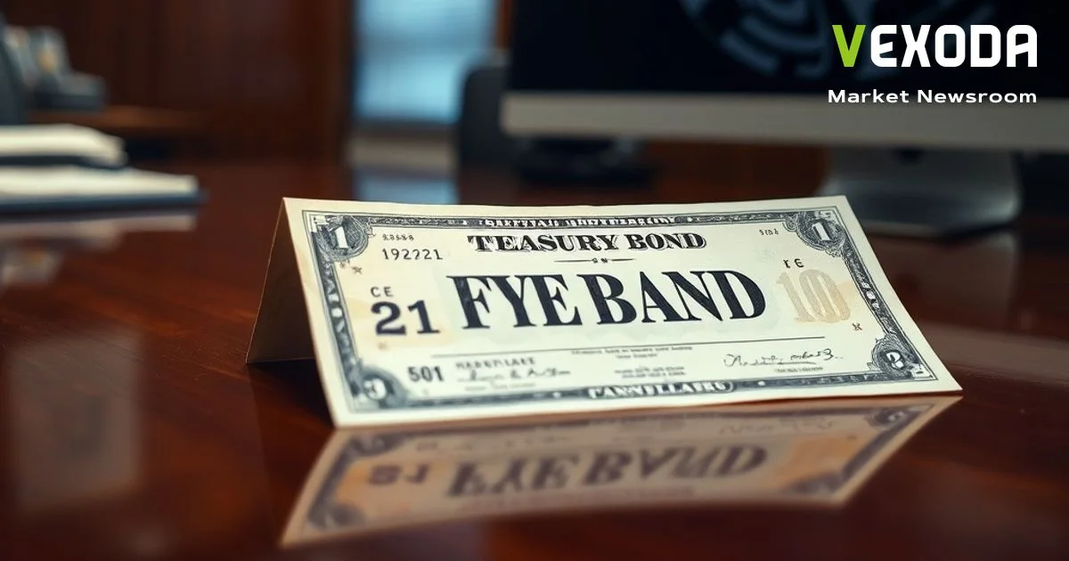 US Treasury Five-Year Note Auction Signals Weak Demand, Higher Yields